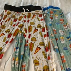 2 pairs little sleepies pj pants